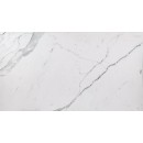 Стол обеденный SIGNAL PETERSON Ceramic Statuario Venato белый/черный мат 160-240/90